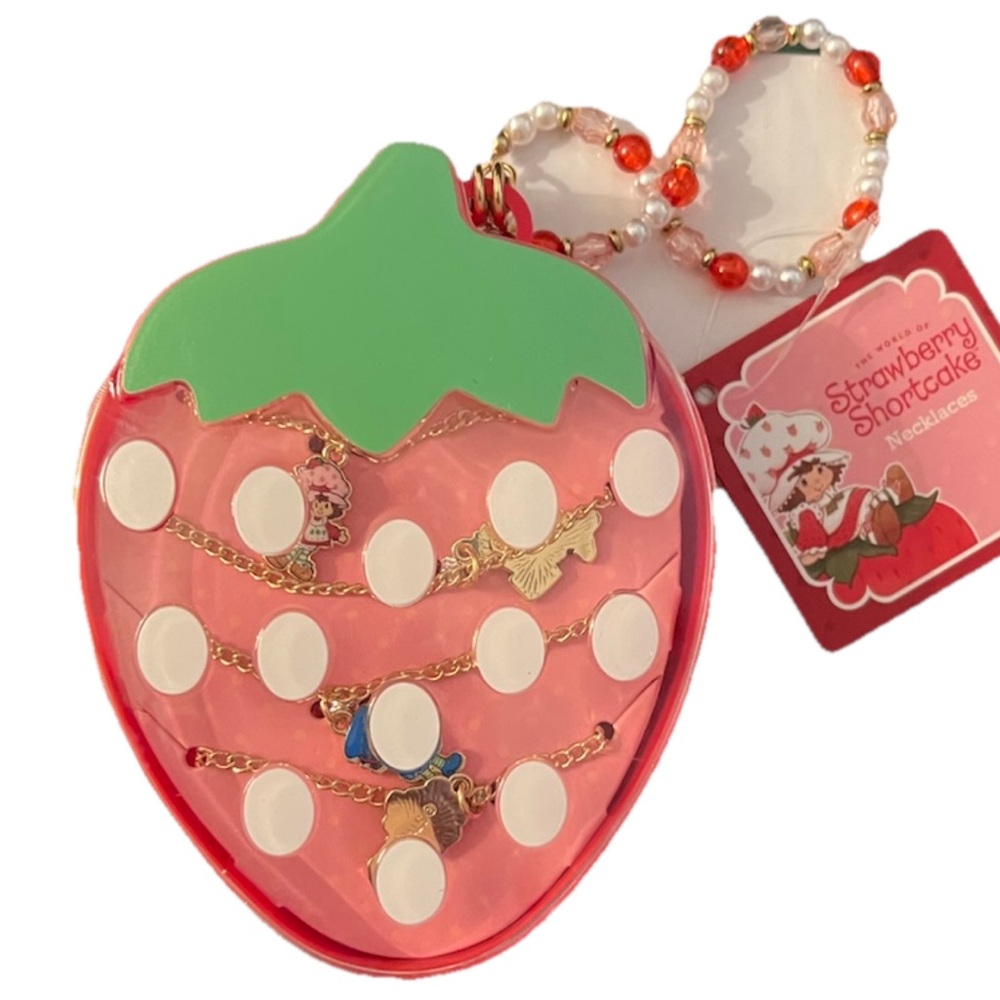 Strawberry Shortcake and Friends 4 Necklace Set